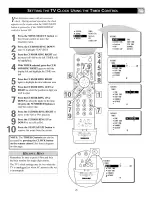 Preview for 25 page of Philips 34PW8520 Directions For Use Manual