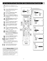 Preview for 27 page of Philips 34PW8520 Directions For Use Manual