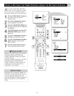 Preview for 29 page of Philips 34PW8520 Directions For Use Manual