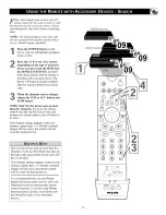 Preview for 51 page of Philips 34PW8520 Directions For Use Manual