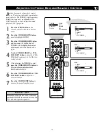 Предварительный просмотр 13 страницы Philips 34PW8621 Directions For Use Manual