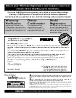 Preview for 2 page of Philips 34PW9819/99 Directions For Use Manual