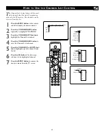 Preview for 35 page of Philips 34PW9819/99 Directions For Use Manual