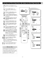 Preview for 25 page of Philips 36PT8320 Directions For Use Manual