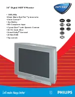 Preview for 1 page of Philips 36PT8320 Specifications