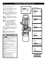 Preview for 14 page of Philips 36RF82S Directions For Use Manual