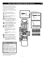 Preview for 19 page of Philips 36RF82S Directions For Use Manual