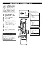 Preview for 23 page of Philips 36RF82S Directions For Use Manual