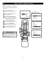 Предварительный просмотр 20 страницы Philips 36RF82S399 Directions For Use Manual