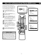 Предварительный просмотр 21 страницы Philips 36RF82S399 Directions For Use Manual