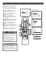 Предварительный просмотр 28 страницы Philips 36RF82S399 Directions For Use Manual