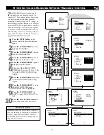 Предварительный просмотр 37 страницы Philips 36RF82S399 Directions For Use Manual