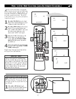 Предварительный просмотр 47 страницы Philips 36RF82S399 Directions For Use Manual