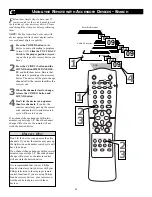 Предварительный просмотр 50 страницы Philips 36RF82S399 Directions For Use Manual