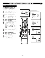 Предварительный просмотр 57 страницы Philips 36RF82S399 Directions For Use Manual