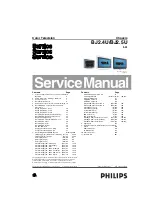 Preview for 1 page of Philips 37-LCD 37PF9431D Service Manual
