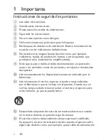 Preview for 3 page of Philips 37258/53/16 (Spanish) Manual Del Usuario