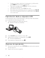 Preview for 21 page of Philips 37258/53/16 (Spanish) Manual Del Usuario