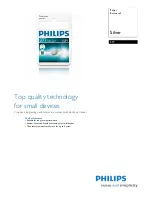 Philips 377 Brochure preview