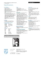 Preview for 3 page of Philips 37PFL7603D - annexe 1 Brochure