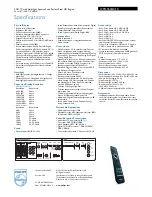 Preview for 3 page of Philips 37PFL9603H Specifications