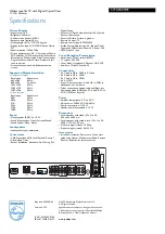 Предварительный просмотр 3 страницы Philips 37TA1800 Brochure & Specs