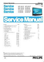 Preview for 1 page of Philips 37TA2800/98 Service Manual