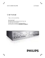 Предварительный просмотр 1 страницы Philips 3834RV0038L User Manual