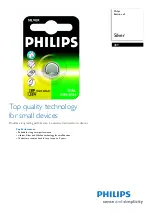 Philips 389 Brochure preview