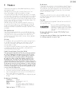 Preview for 5 page of Philips 39PFL1707 User Manual