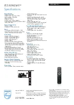 Preview for 3 page of Philips 39PFL3807T Specification