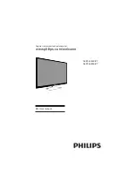 Preview for 1 page of Philips 39PFL3830/V7 User Manual