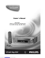 Philips 4 HD S VHS HIFI VCR C3 VR960BPH Owner'S Manual preview