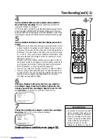 Предварительный просмотр 31 страницы Philips 4-HEAD HI-FI VCR VR620CAT Owner'S Manual