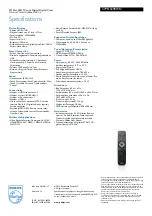 Preview for 3 page of Philips 4000 series Specifications