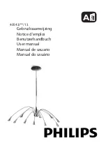 Предварительный просмотр 1 страницы Philips 40543/12/13 User Manual