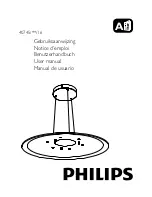 Preview for 1 page of Philips 40745-17-16 User Manual