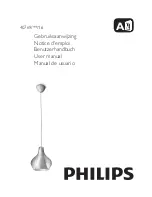 Preview for 1 page of Philips 40769/**/16 Series User Manual