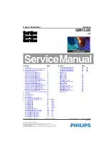 Preview for 1 page of Philips 40PFH6510/88 Service Manual