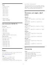 Preview for 72 page of Philips 40PFH6609 User Manual