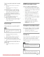 Preview for 38 page of Philips 40PFL3606D User Manual