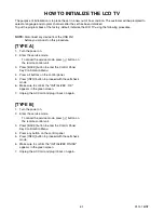 Preview for 30 page of Philips 40PFL4609/F7 Service Manual