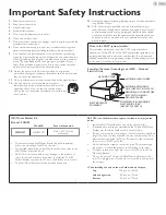 Preview for 4 page of Philips 40PFL4707 User Manual