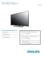 Philips 40PFL4709 User Manual preview