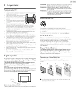 Preview for 6 page of Philips 40PFL4709C User Manual