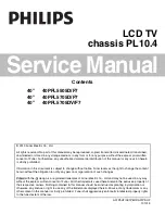 Preview for 1 page of Philips 40PFL5505D/F7 Service Manual