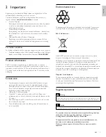 Preview for 6 page of Philips 40PFL5505D User Manual