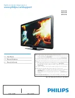 Philips 40PFL5706 User Manual preview