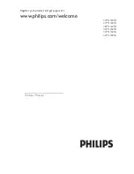 Preview for 1 page of Philips 40PFL7605H User Manual