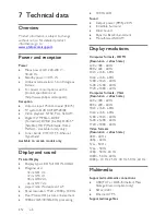 Preview for 68 page of Philips 40PFL7605H User Manual